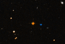 L'étoile Luyten 726-8 B.