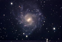 Galaxie spirale barrée NGC 7424