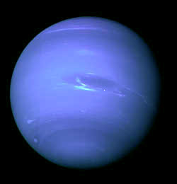 Détail de la planète Neptune