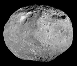 Détail de la astéroïde Vesta